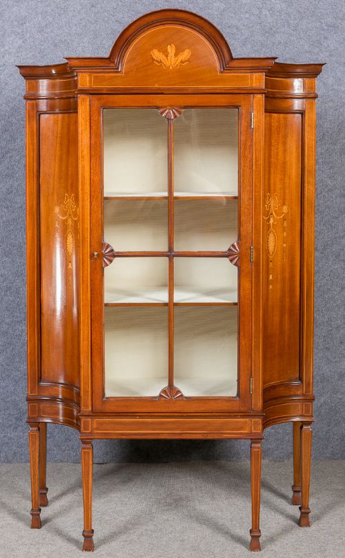 Edwardian "Prince of Wales" Display Cabinet