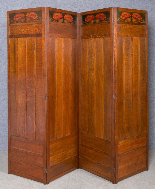 Liberty & Co. Arts and Crafts Poppy Screen