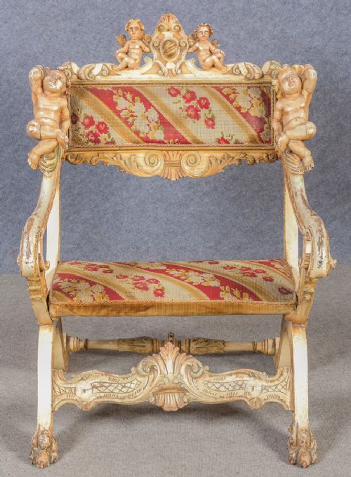Venetian Throne Chair