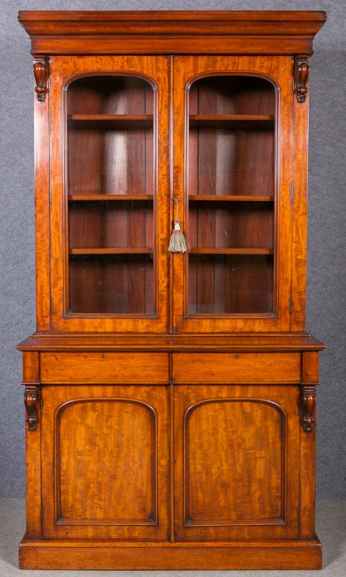 Good Quality Victorian Bookcase