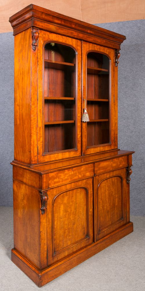 fig 1. Good Quality Victorian Bookcase