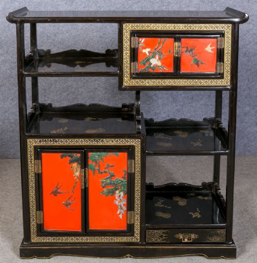 Shodana with Hard Stone Panels