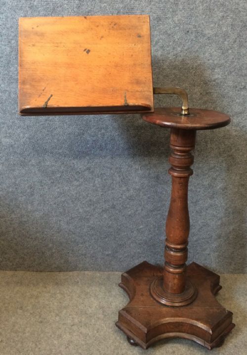 Antique Oak Reading Table