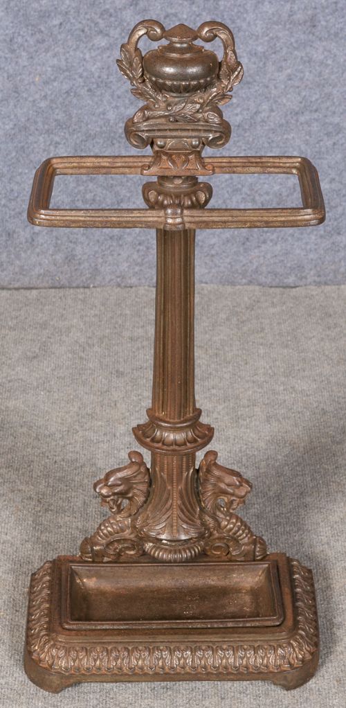 19thc. Cast Iron Stick Stand