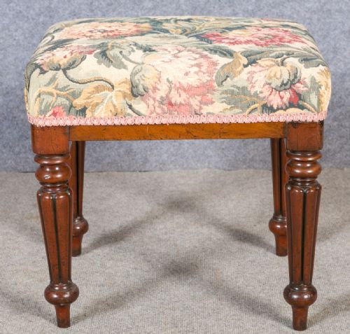 Victorian Mahogany Stool