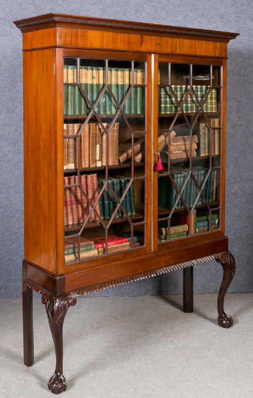Antique Mahogany Bookcase