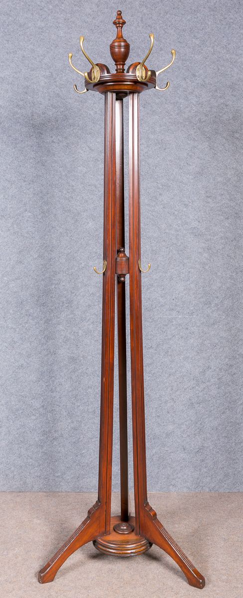 Antique Mahogany Hall Stand