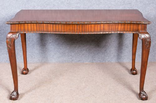 George II Chippendale Style Serving Console Table