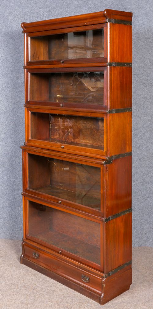 Mahogany Globe Wernicke Bookcase