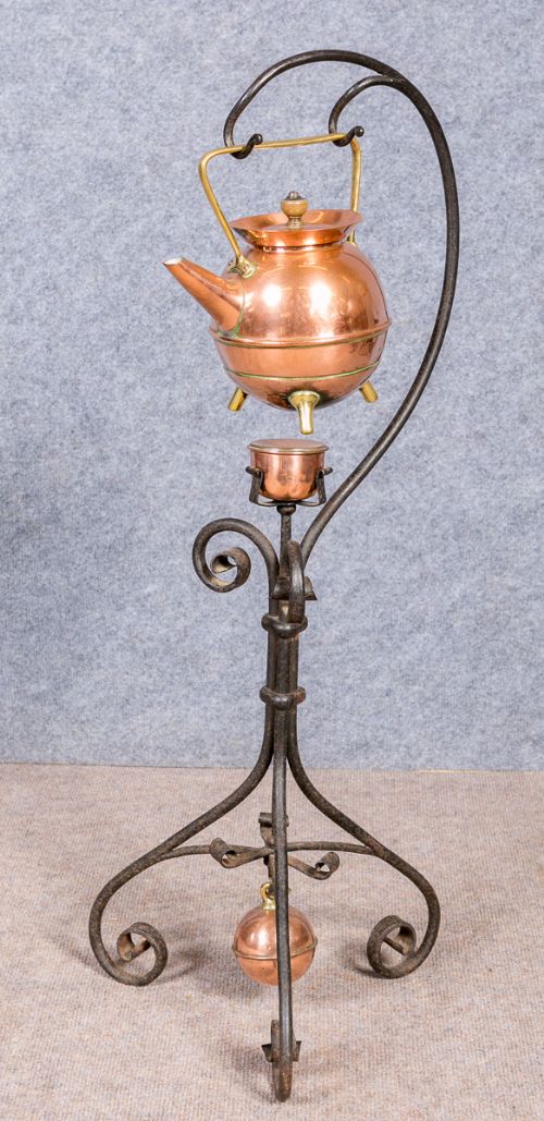 Christopher Dresser Spirit Kettle on Stand