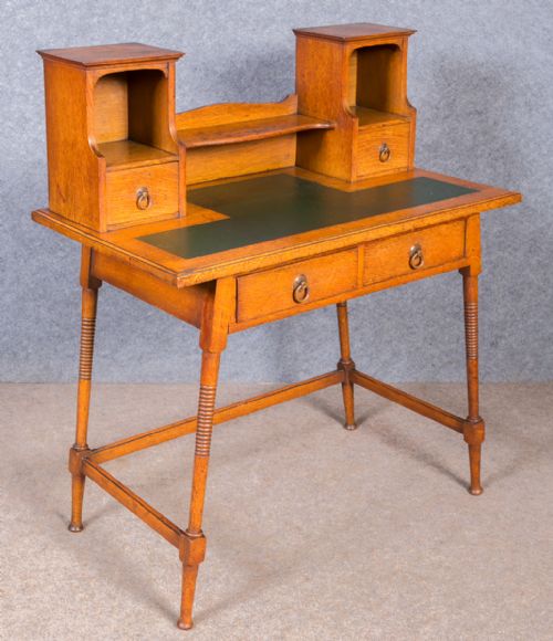 Arts and Crafts Oak Desk