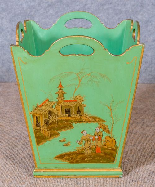 Chinoiserie Waste Paper Basket