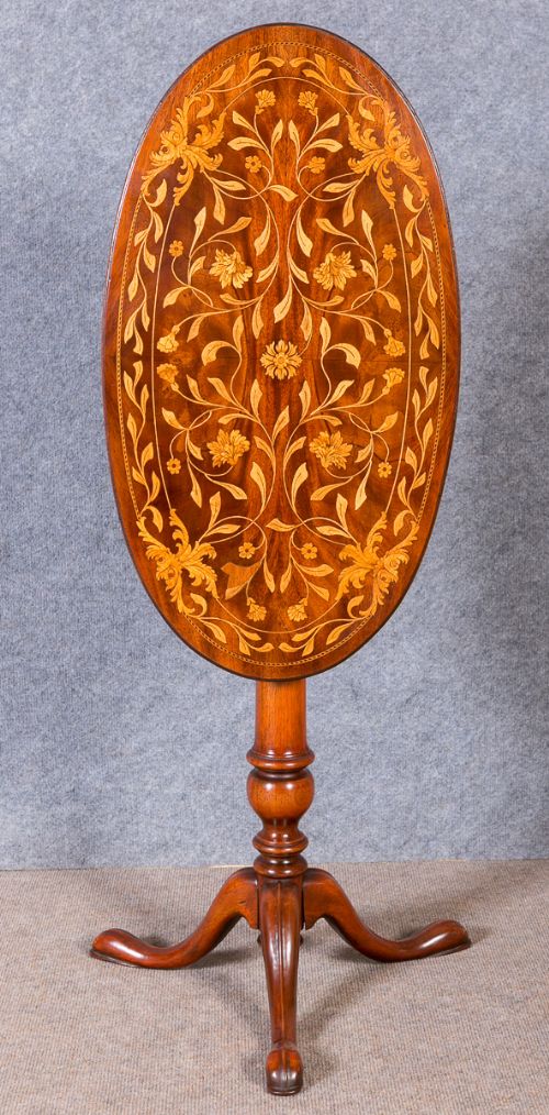 Dutch Marquetry Occasional Table