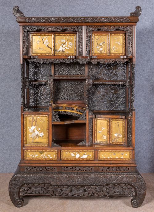 Meiji Period Shodana Cabinet