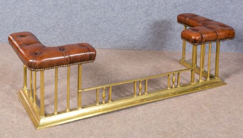 Victorian Brass and Leather Club Fender