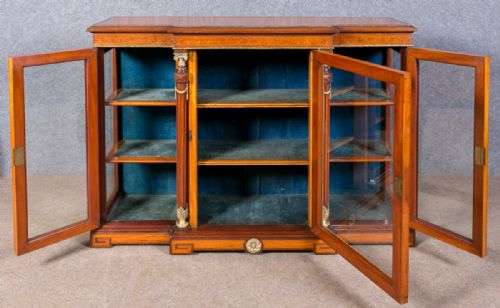 Fine Satinwood Credenza Side Cabinet