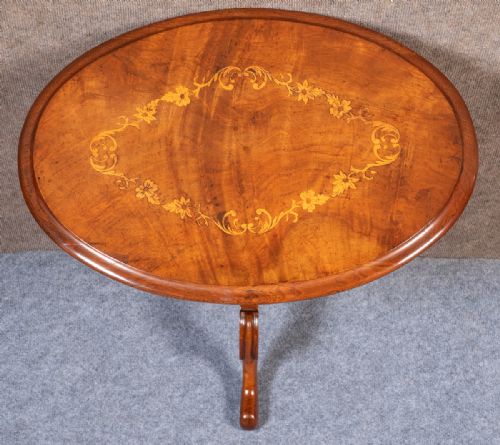 Victorian Inlaid Occasional Table