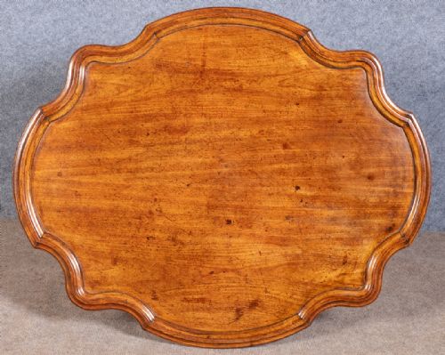 GOOD QUALITY MAHOGANY SNAP TOP TABLE - ADDITIONAL PHOTO 3