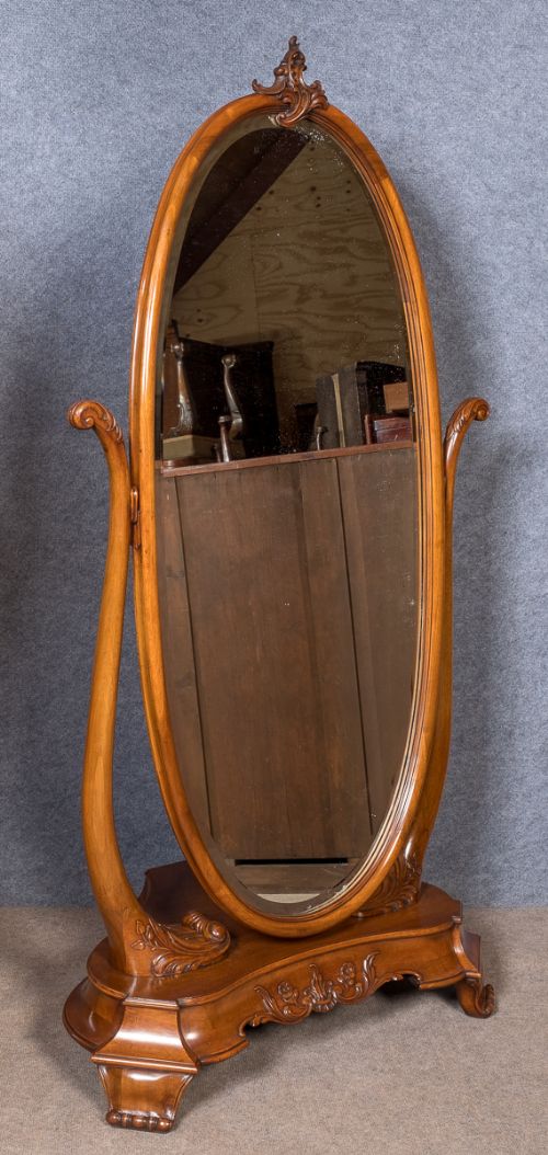 Stunning French Cheval Mirror