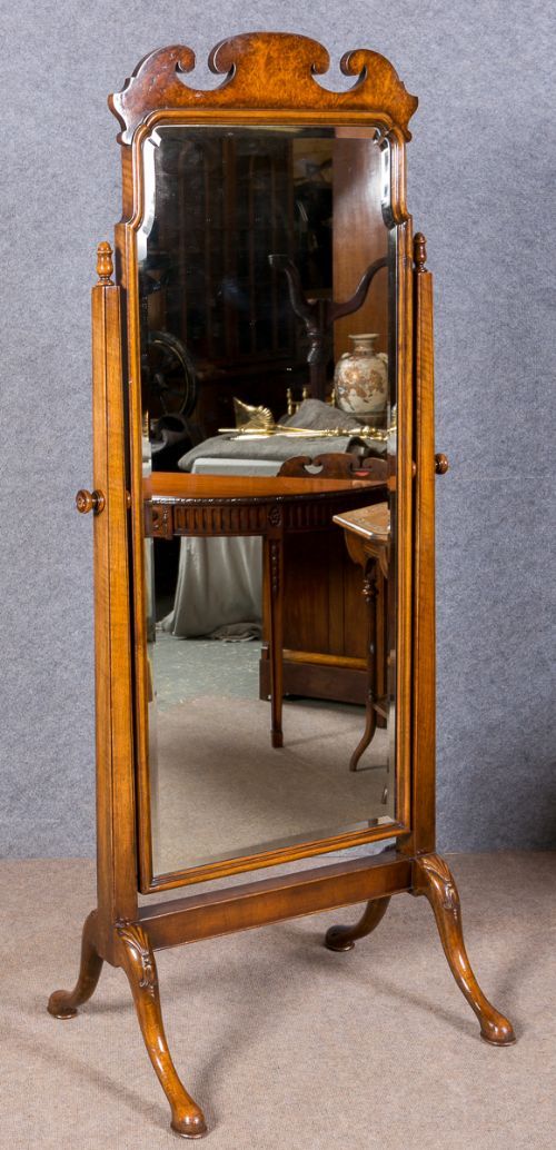 Waring and Gillows Cheval Mirror