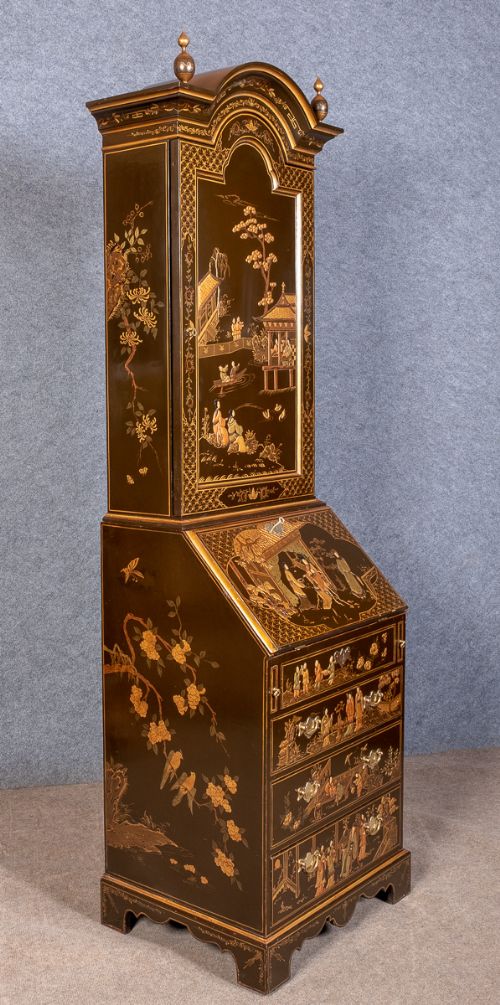 Chinoiserie Bureau Bookcase