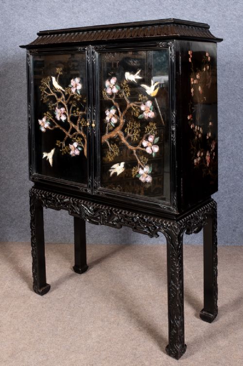 Chinoiserie 2 Door Cabinet