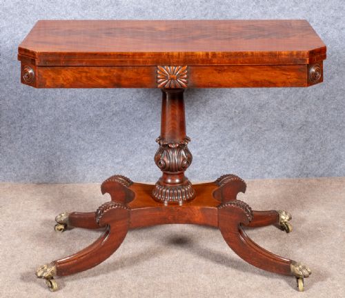 Good Quality Regency Card Table
