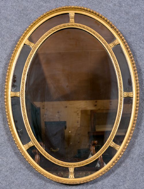 Edwardian Gilded Mirror
