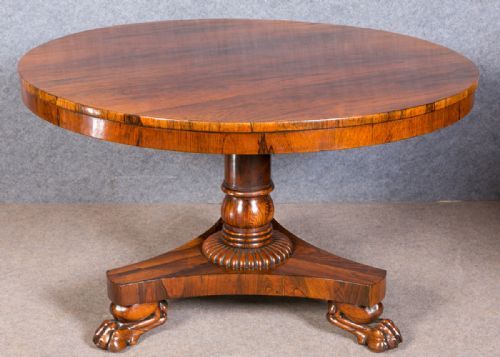 Fine Regency Rosewood Centre Table