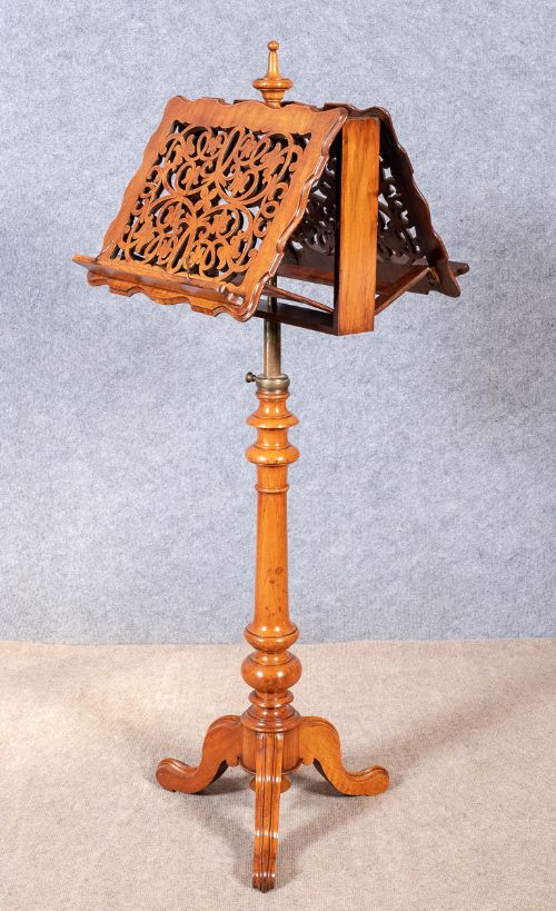 Victorian Walnut Duet Music or Reading Stand