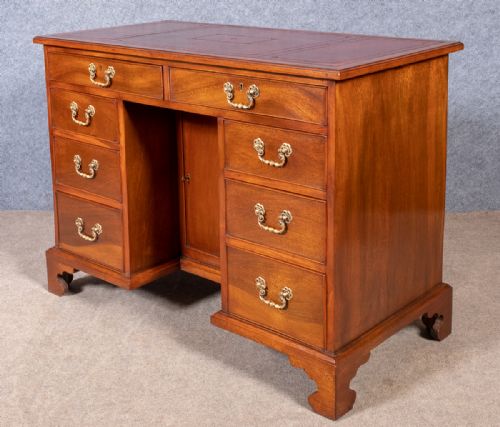George III Style Kneehole Desk