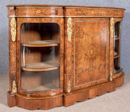 Fine Victorian Side Cabinet Credenza