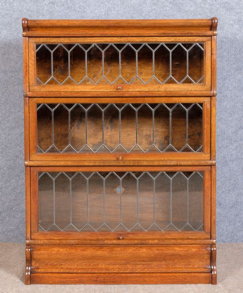 Oak Globe Wernicke Bookcase
