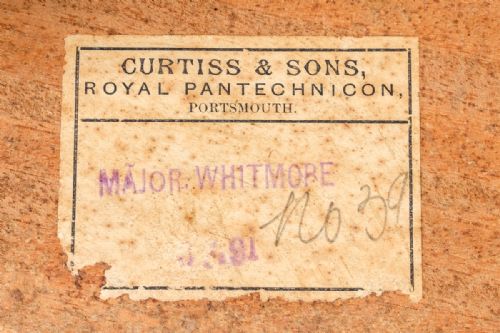 MAJOR WHITMORE'S SUPERIOR QUALITY CAMPAIGN DESK - ADDITIONAL PHOTO 9