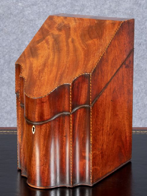 Georgian Mahogany Knife Box