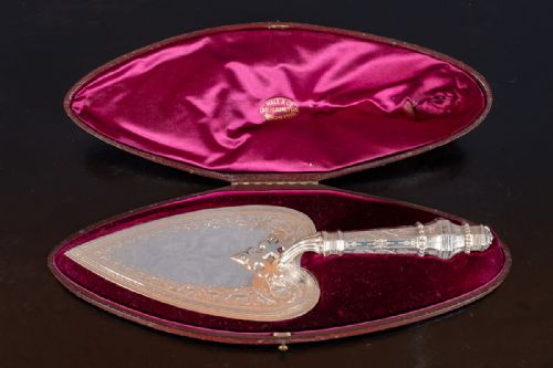 Victorian Silver Presentation Trowel