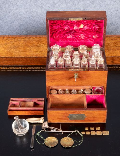 Good Antique Apothecary Box