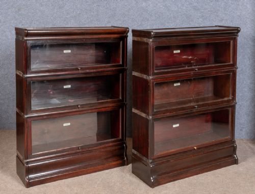 Pair of Globe Wernicke Bookcase