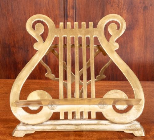 Unusual Brass Music Book Rest
