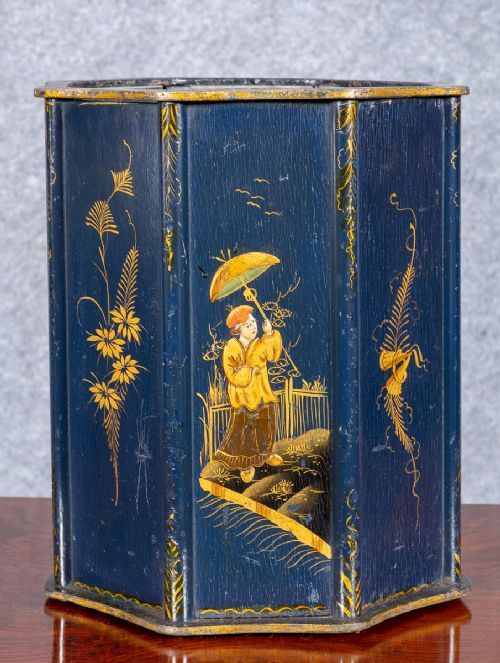 Chinoiserie Waste Paper Bin