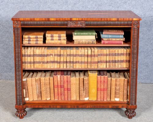 Regency Goncalo Alves Open Bookcase