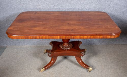 Good Quality Regency Mahogany Dining Table