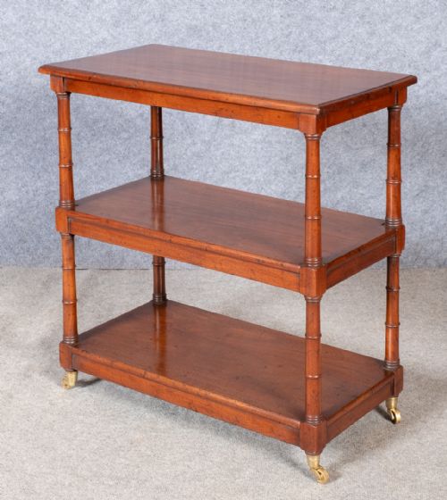 Mahogany Etagere Whatnot