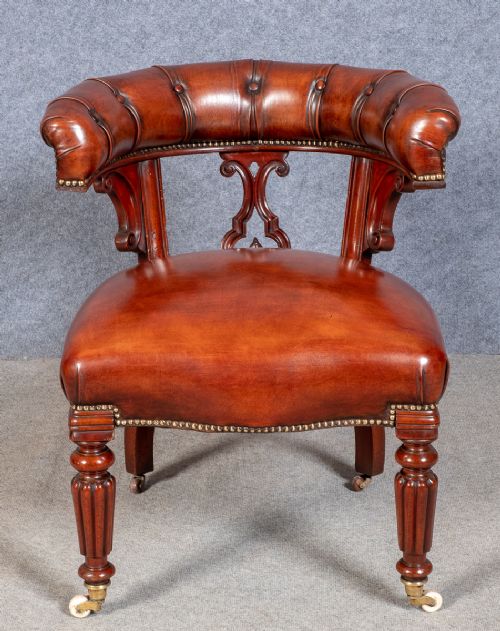 Superior Quality Leather Desk Chair