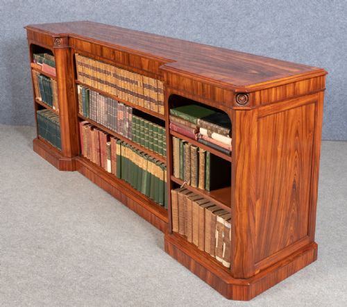 Good Quality Large !9th Century Open Bookcase