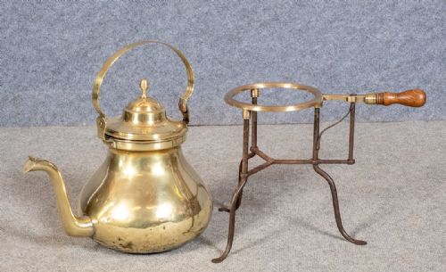 DUTCH PEAR SHAPED KETTLE TRIVET - ADDITIONAL PHOTO 1