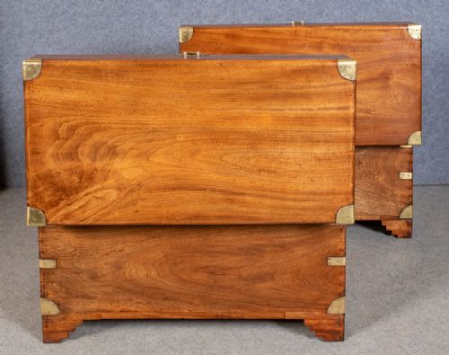 Pair of Chinese Camphor Wood Chests