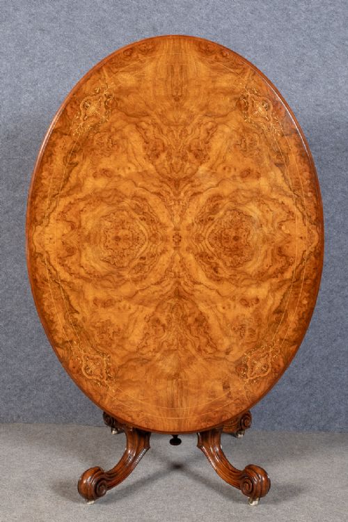 Fine Victorian Inlaid Centre Table
