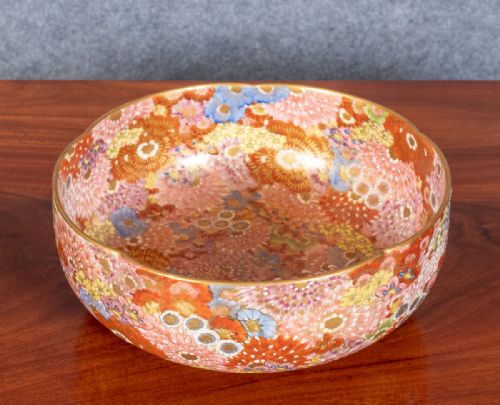 Meiji Period Satsuma Bowl