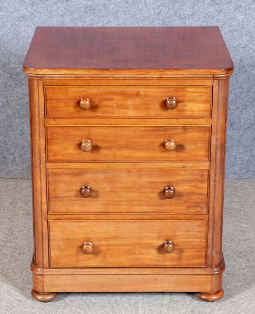 Good Small Victorian Bedside Chest of Drawers